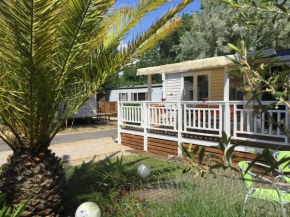 Confortable bungalow proche de Vias avec piscine partagée